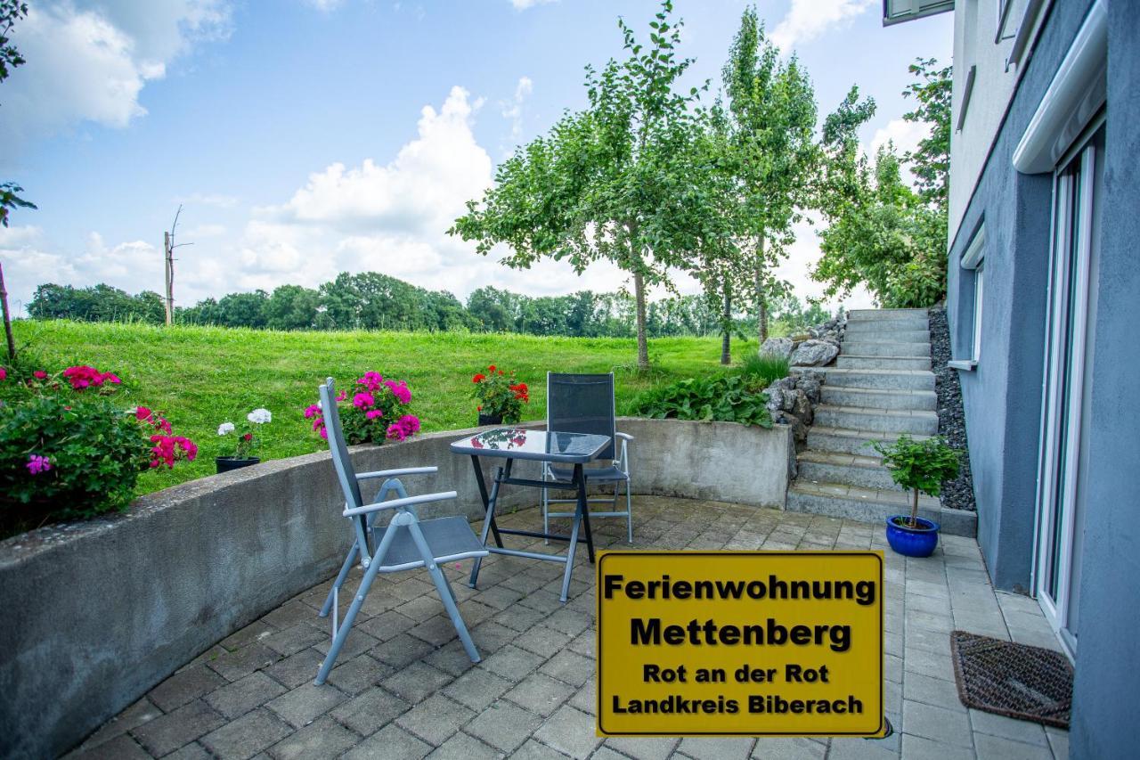 Ferienwohnung Mettenberg Rot an der Rot Exterior foto